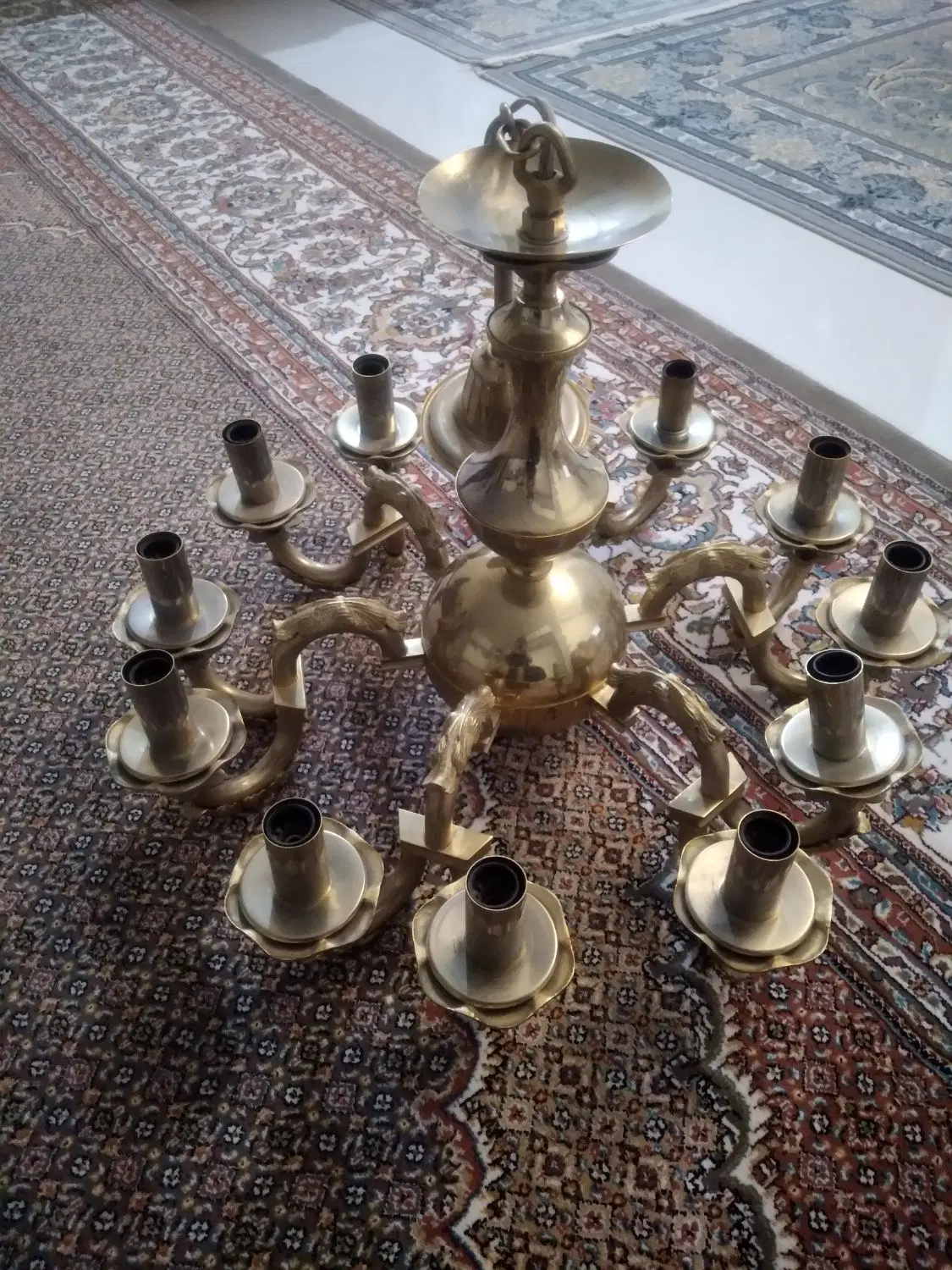لوستر|لوستر و چراغ آویز|سراب, |دیوار