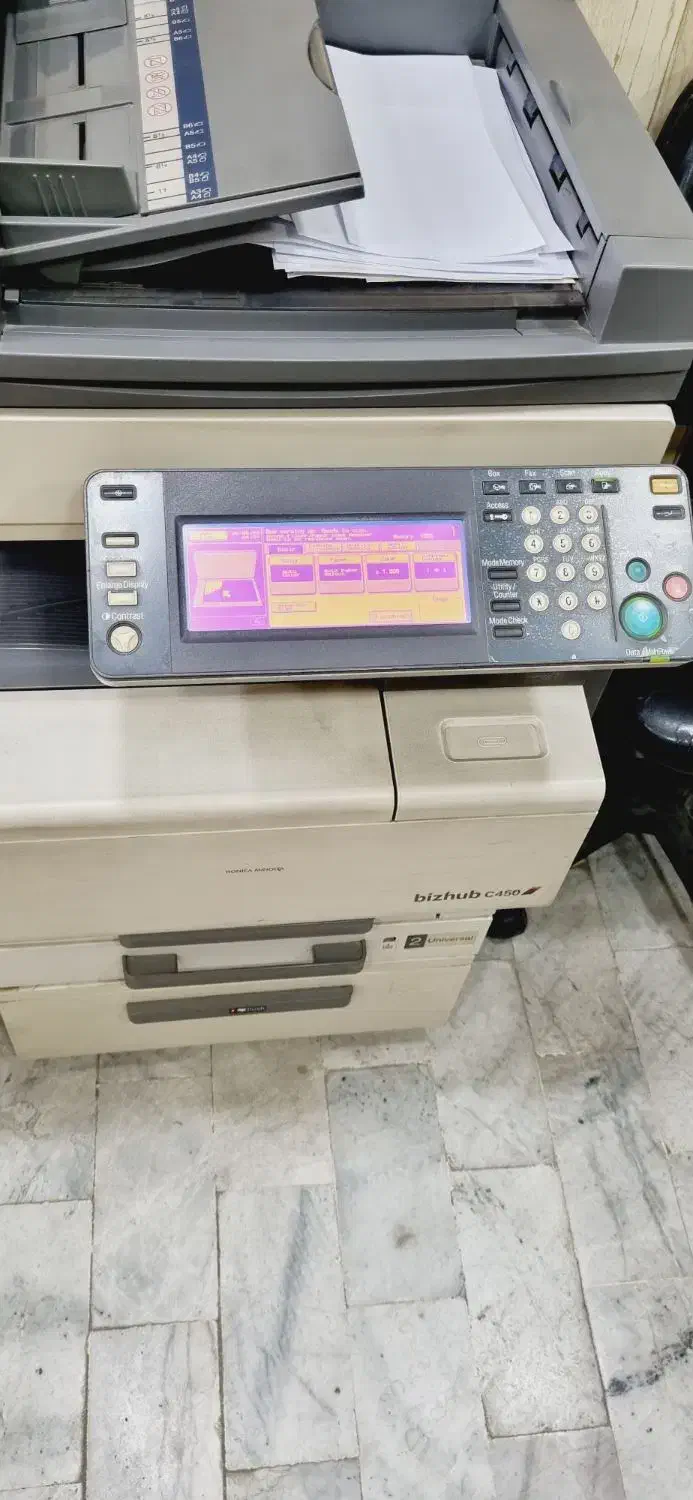 کونیکا ۴۵۰ رنگی|پرینتر، اسکنر، کپی، فکس|شهریار, شهریار|دیوار