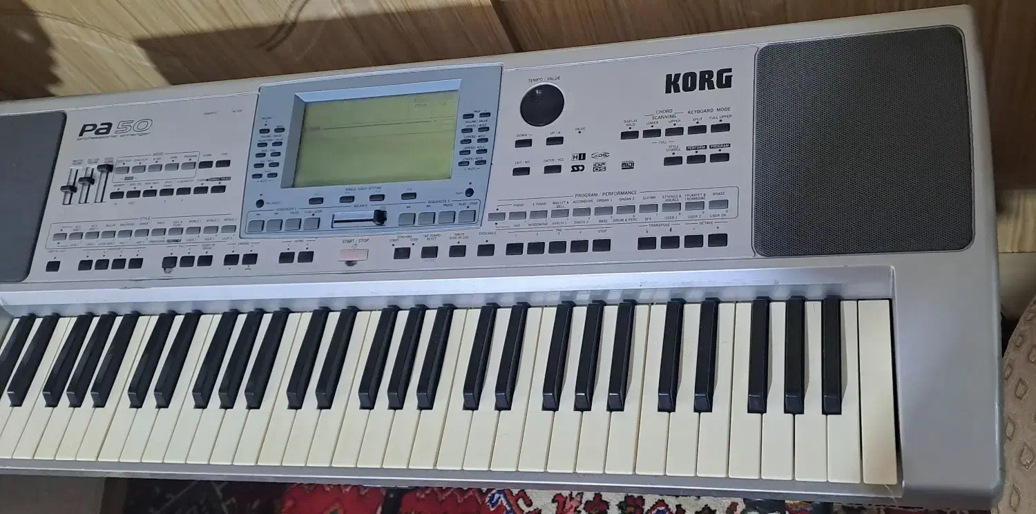 ارگ pa50تبدیل به ۸۰|پیانو، کیبورد، آکاردئون|تبریز, |دیوار