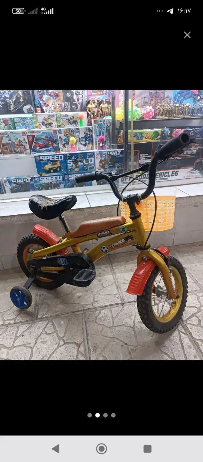 دوچرخه نوستالژی کودک|دوچرخه، اسکیت، اسکوتر|شیراز, رکنآباد|دیوار