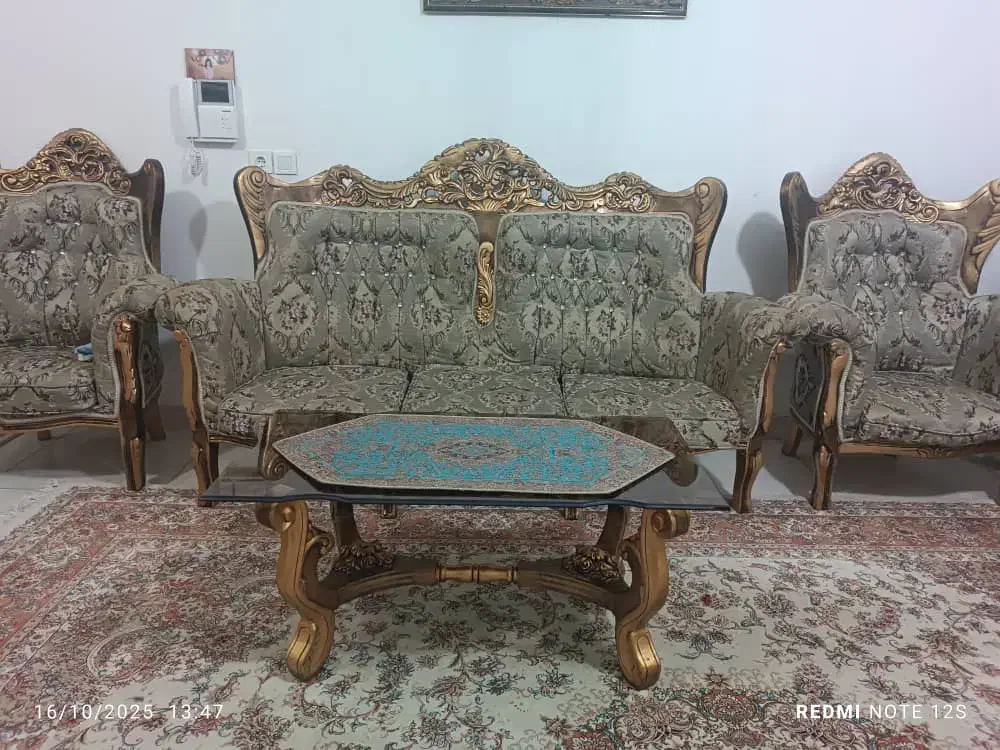 فروش مبل سلطنتی|مبلمان خانگی و میز عسلی|گرگان, |دیوار