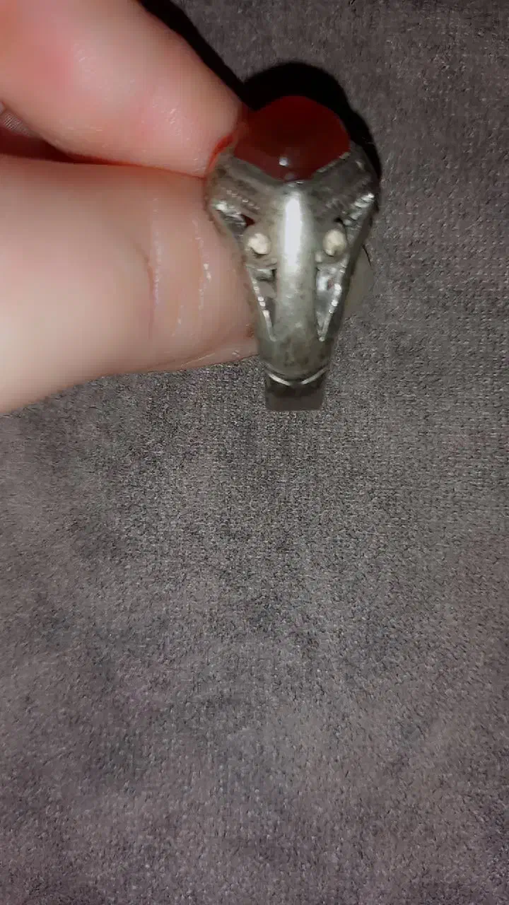 انگشتر نقره مردانه|زیورآلات و اکسسوری|ماهدشت, |دیوار