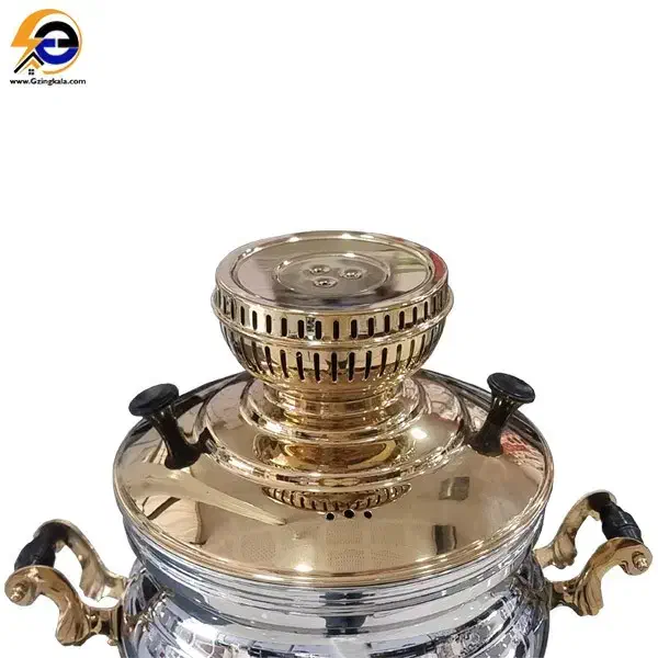 سماور گازی ۸.۵ لیتری عالی نسب مدل ارس نفیس طلائی|سماور، چای‌ساز، قهوه‌ساز|بوکان, |دیوار