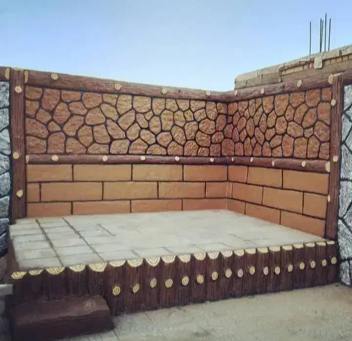 اجرای سیمانکاری ساده و طرح دار|خدمات پیشه و مهارت|قزوین, |دیوار