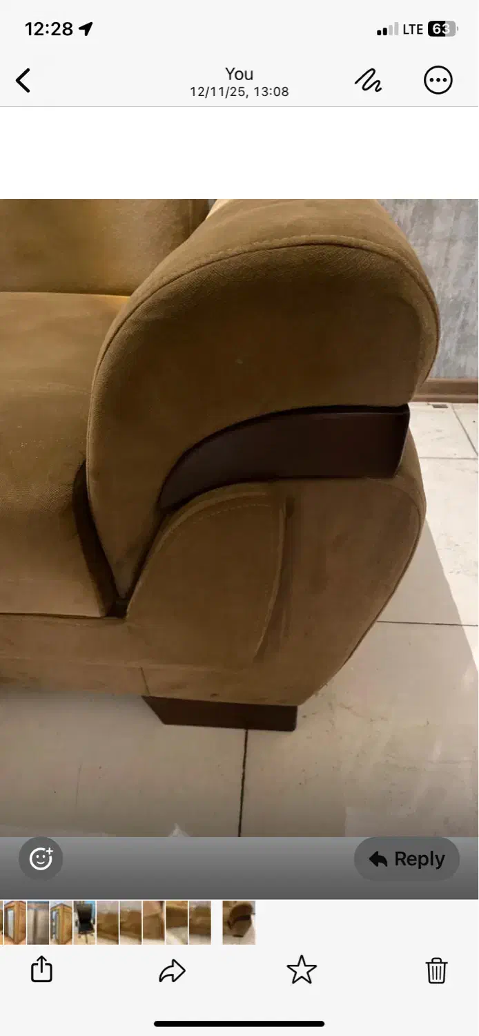 مبل سه نفره|مبلمان خانگی و میز عسلی|تهران, مجیدیه|دیوار