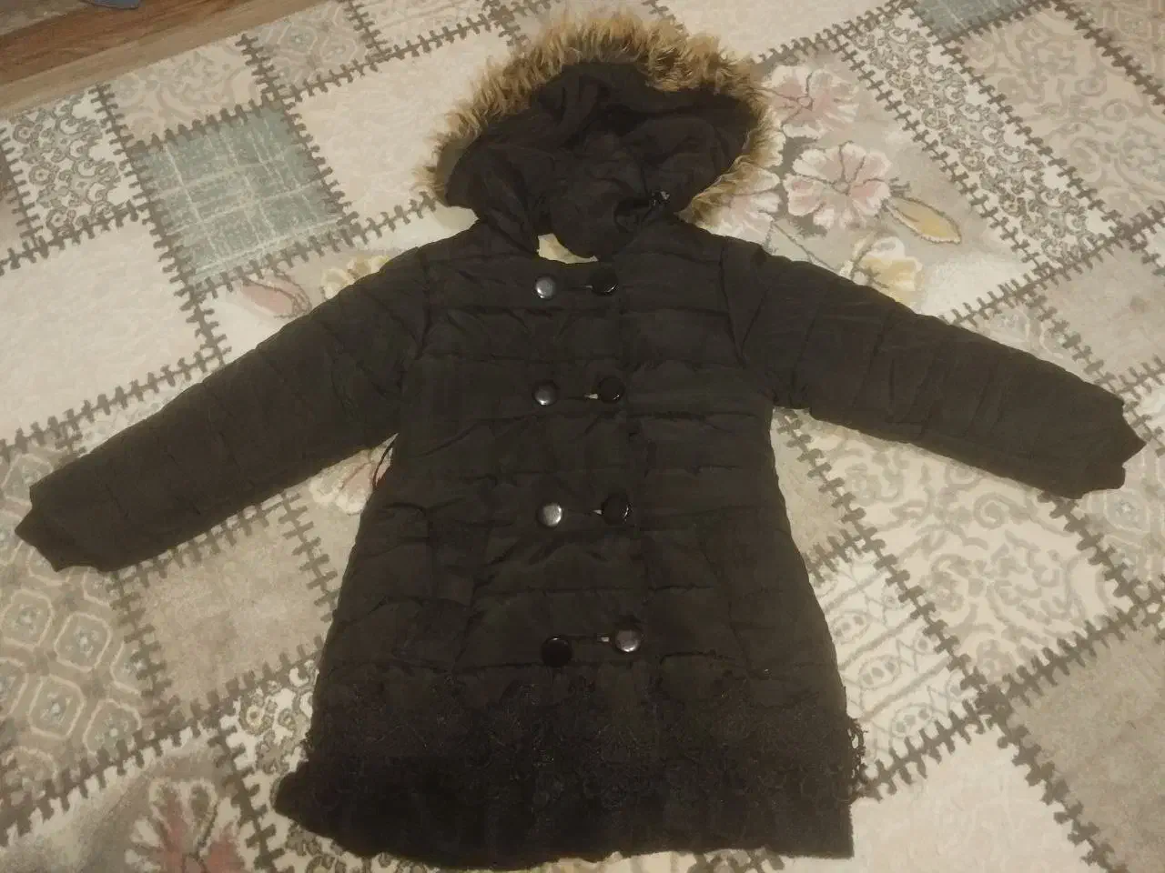 کاپشن دخترانه در حد نو|کفش و لباس بچه|مسجد سلیمان, |دیوار