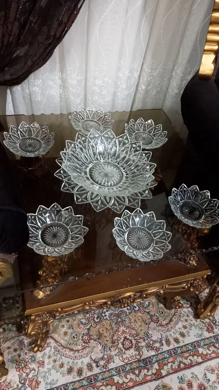 قاب وقدح و زیردستی ۸ تیکه قدیمی کمیاب امریکایی|کلکسیون اشیاء عتیقه|لاهیجان, شهرک سلمان فارسی|دیوار