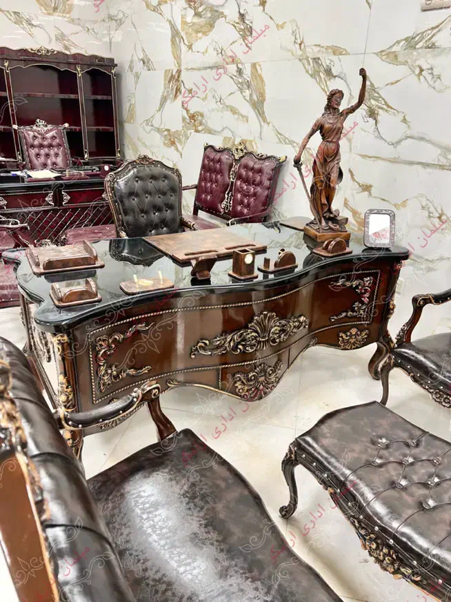 فرانسوی مبلمان CHANGI اداری گردویی مدیریت استند|مبلمان اداری|تهران, آبشار|دیوار