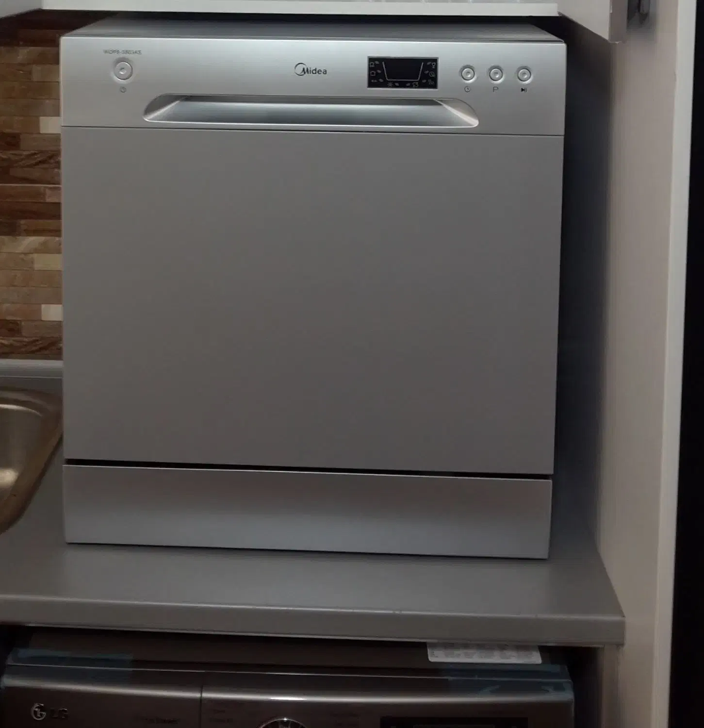 ماشین ظرفشویی۸نفره Midea  رومیزی ۸نفره مدیا midea|ماشین ظرفشویی|شریف‌آباد, |دیوار
