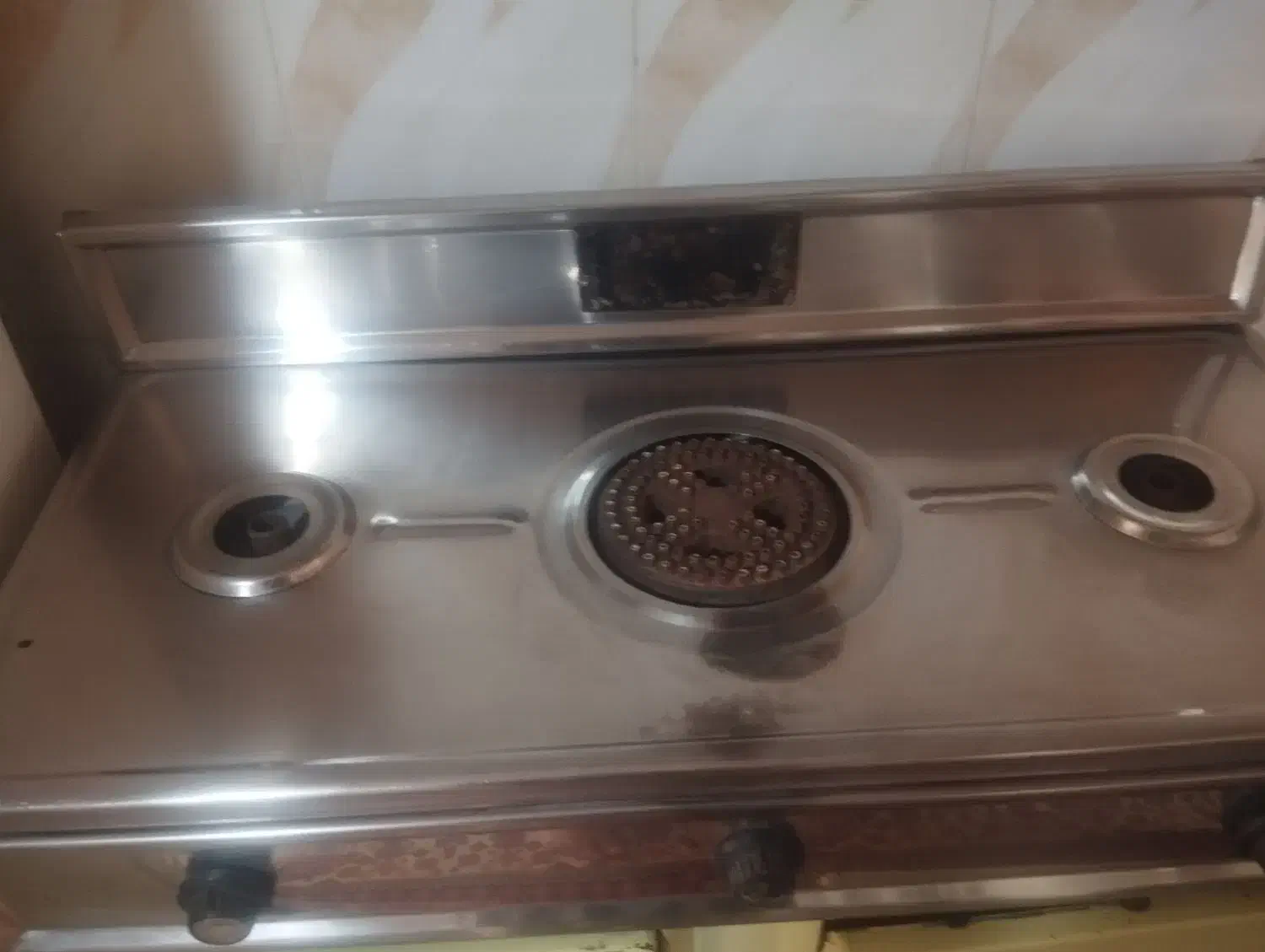 گاز سه شعله صفحه استیل|اجاق گاز و لوازم برقی پختوپز|ملایر, |دیوار