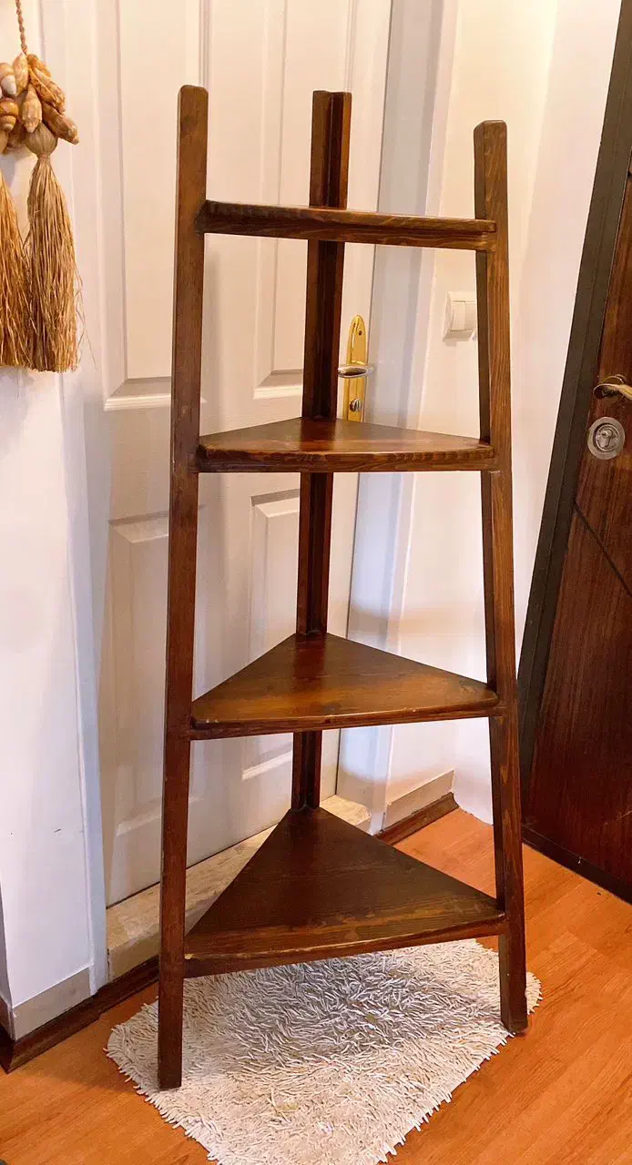 جا دکوری چوبی|کتابخانه، شلف، قفسه‌های دیواری|بندرعباس, |دیوار