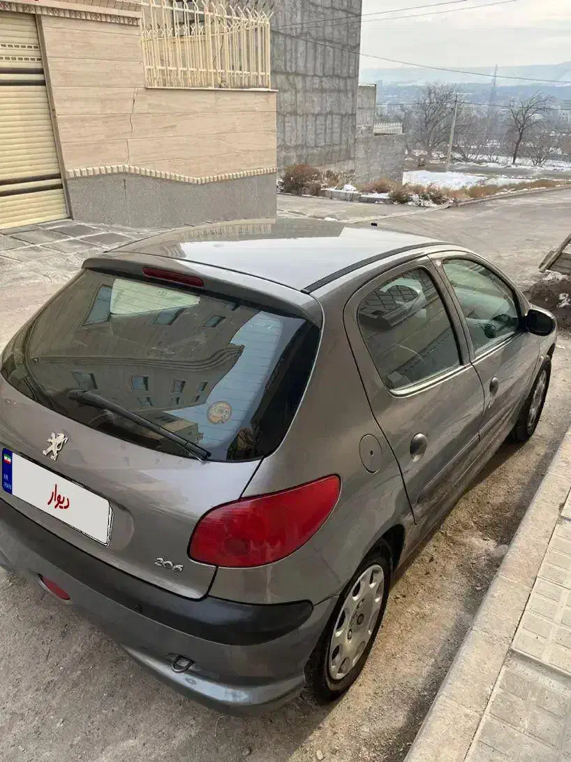 پژو۲۰۶|خودرو سواری و وانت|اسکو, |دیوار