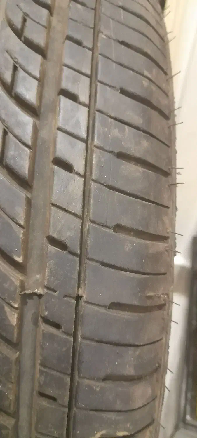 فروش یک حلقه‌ لاستیک نو.|قطعات یدکی و لوازم جانبی|هشتگرد, شهرک فرهنگیان|دیوار