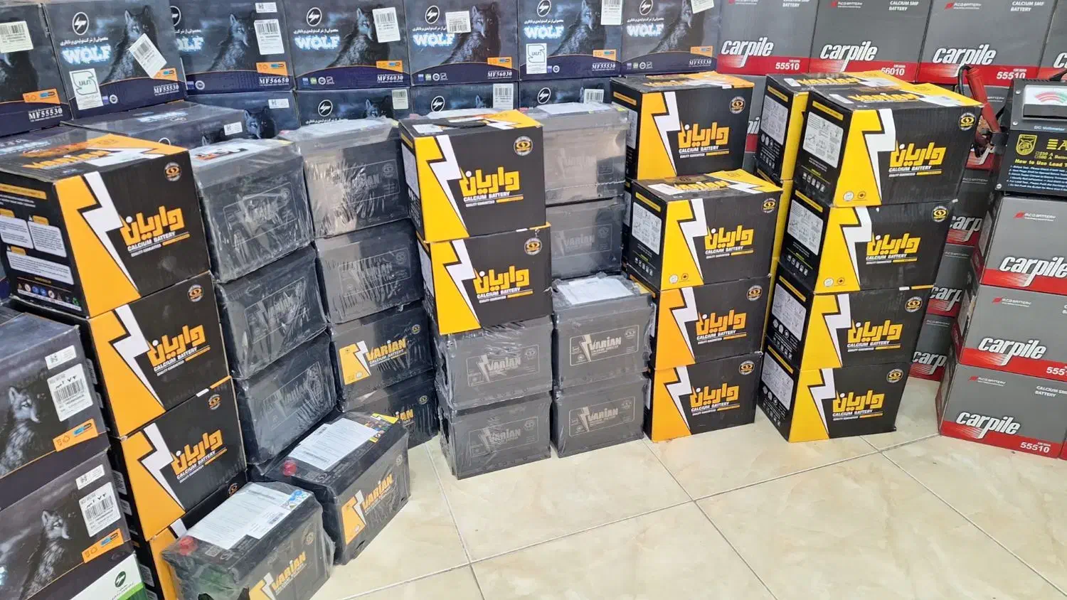 باتری ماشین/ ارسال رایگان/قیمت کارخانه|قطعات یدکی و لوازم جانبی|شاهینشهر, نسیم ۵|دیوار