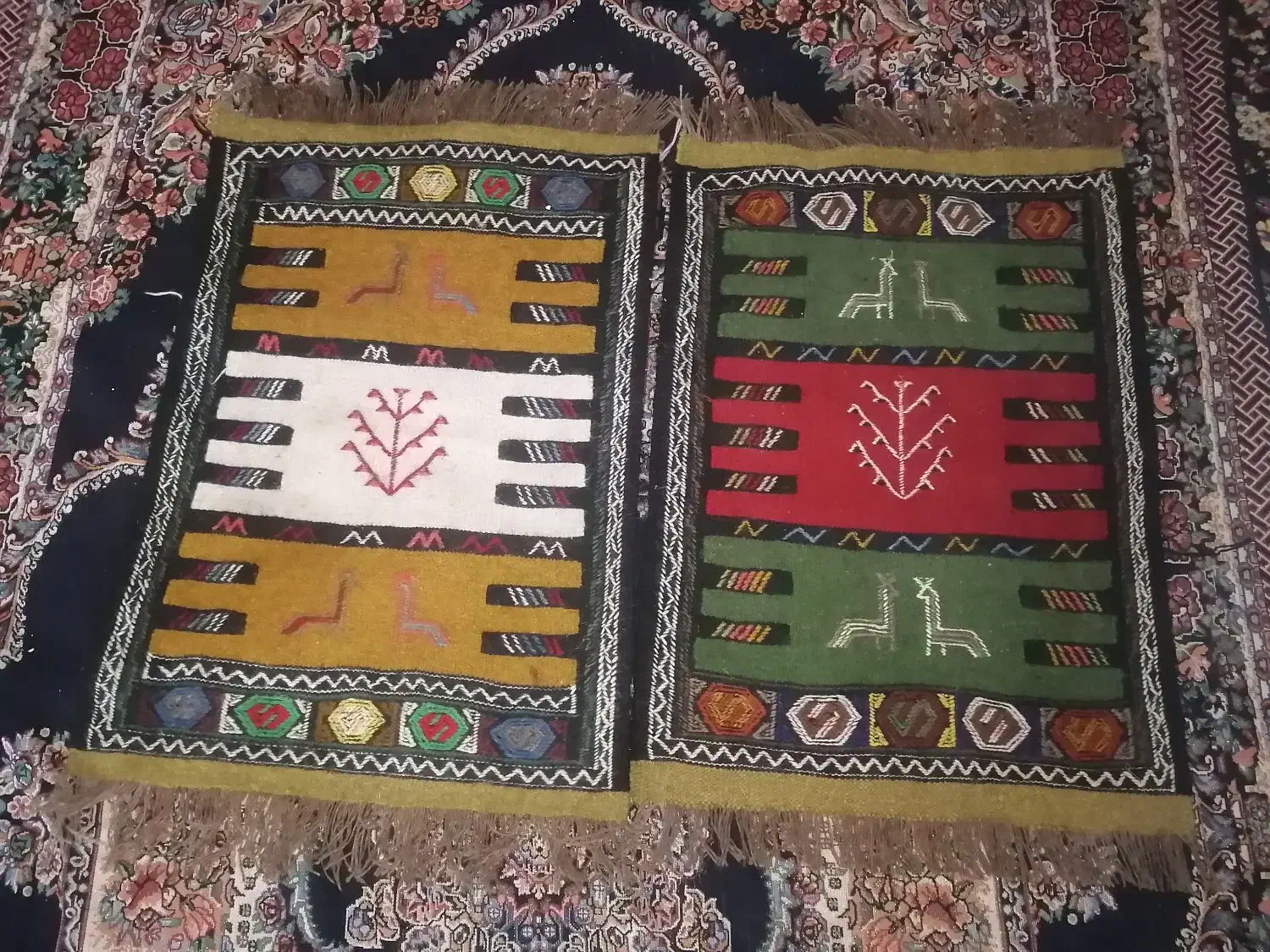 گلیم عشایری|گلیم، جاجیم، گبه|بجنورد, |دیوار