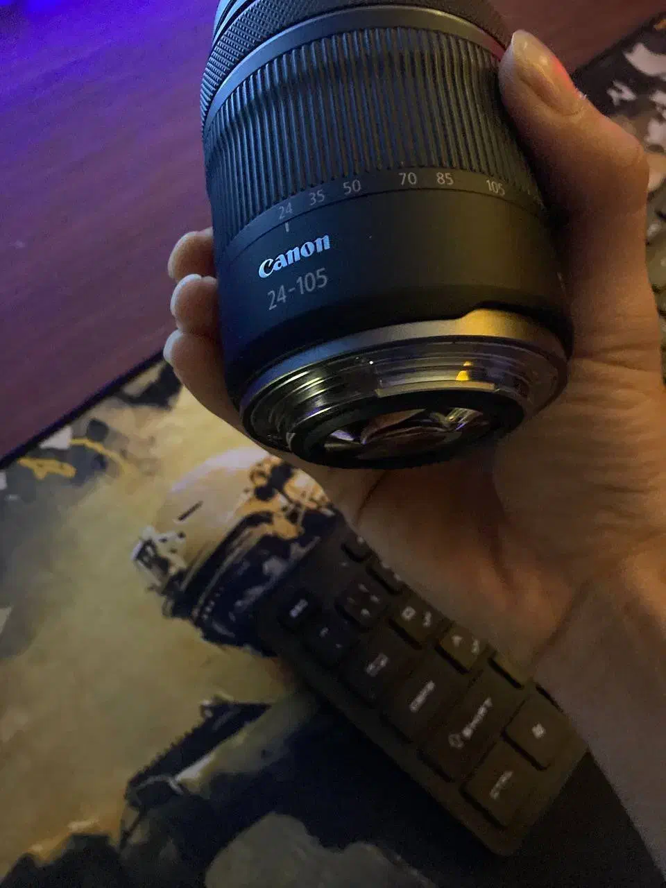 لنز کنون 105 24 RF|دوربین عکاسی و فیلم‌برداری|تهران, دکتر هوشیار|دیوار