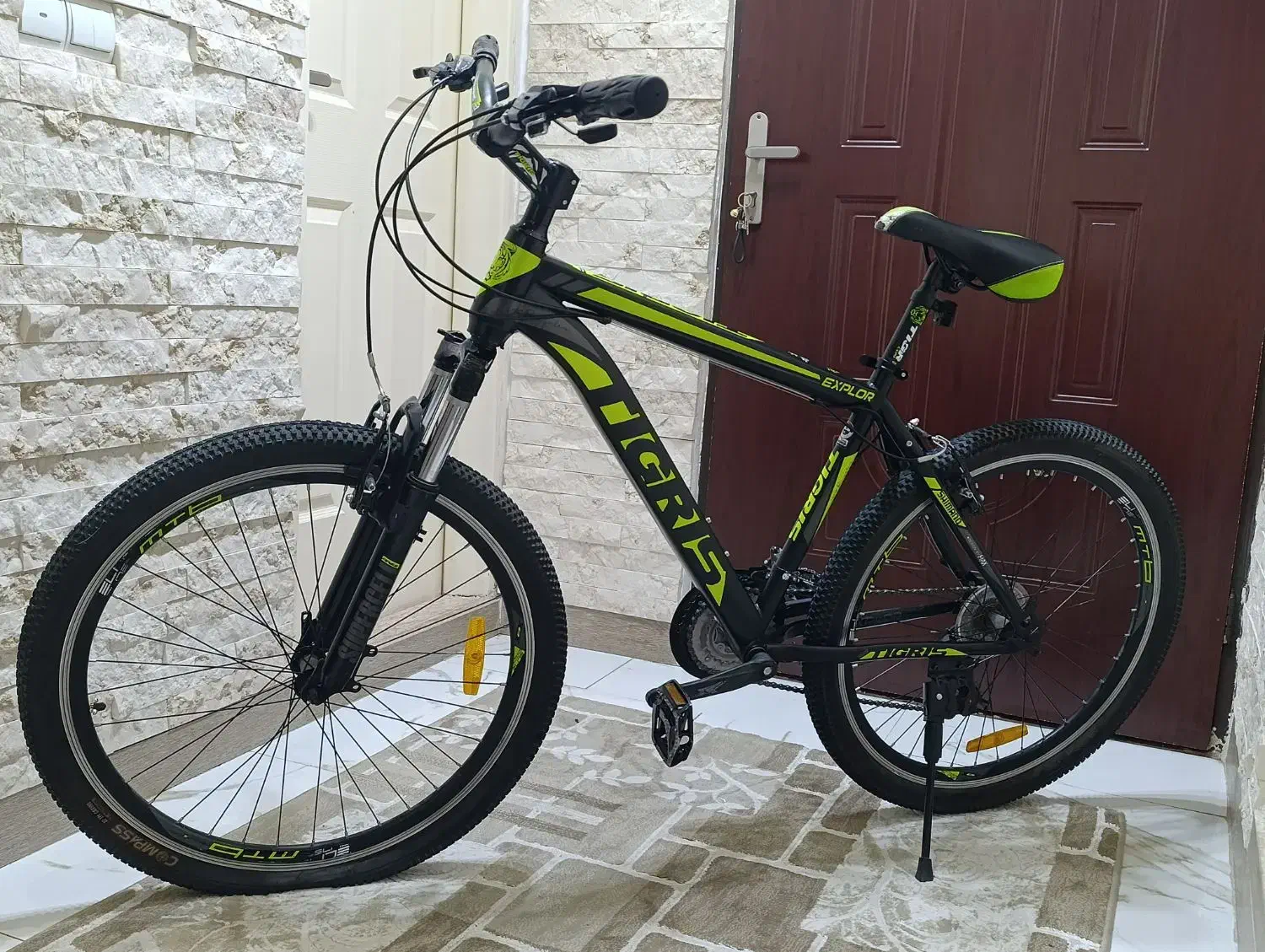 دوچرخه تایگر|دوچرخه، اسکیت، اسکوتر|میانه, |دیوار