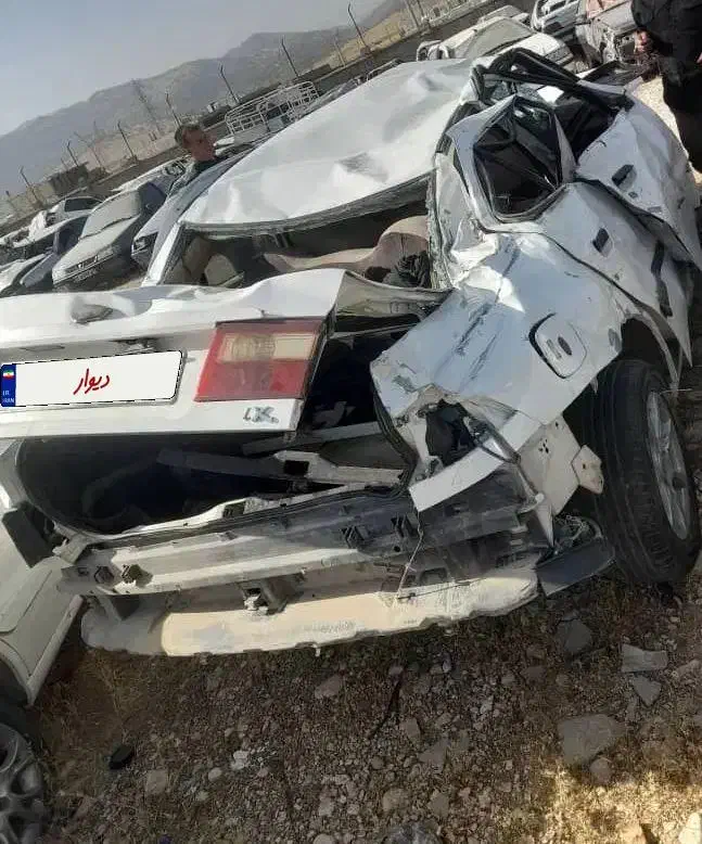 سمند ۸۷ تصادفی|خودرو سواری و وانت|یاسوج, |دیوار