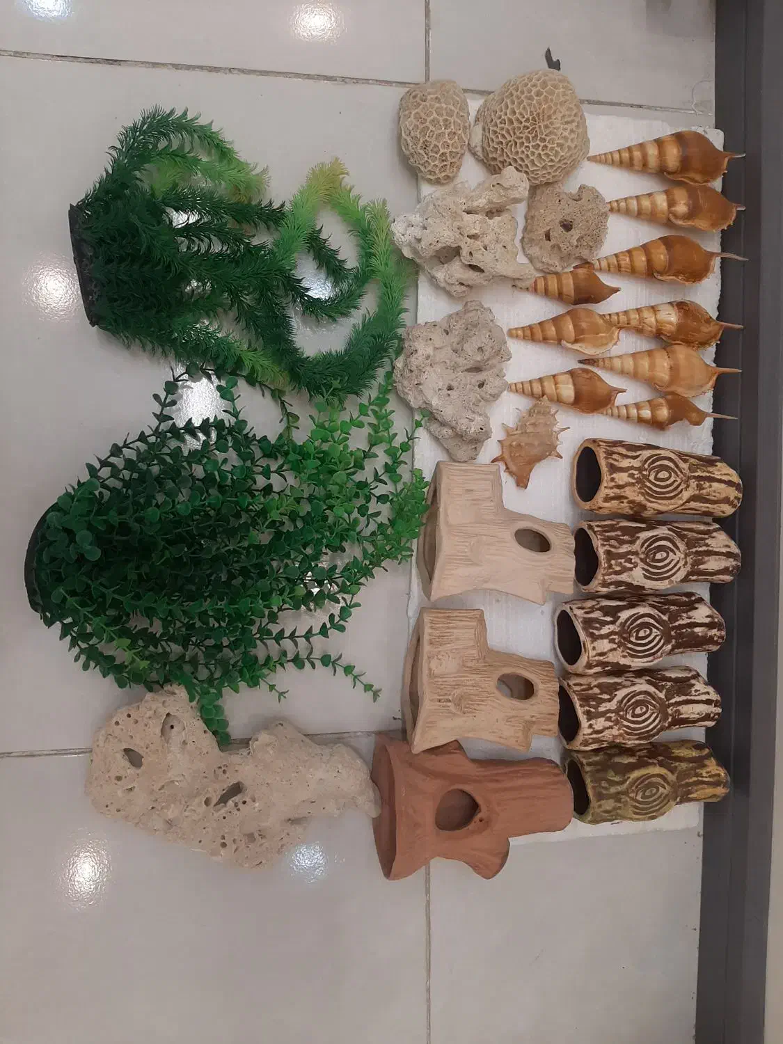 وسایل اکواریوم ماهی دکور گیاه مصنوعی|ماهی|شیراز, شهرک فرزانگان|دیوار