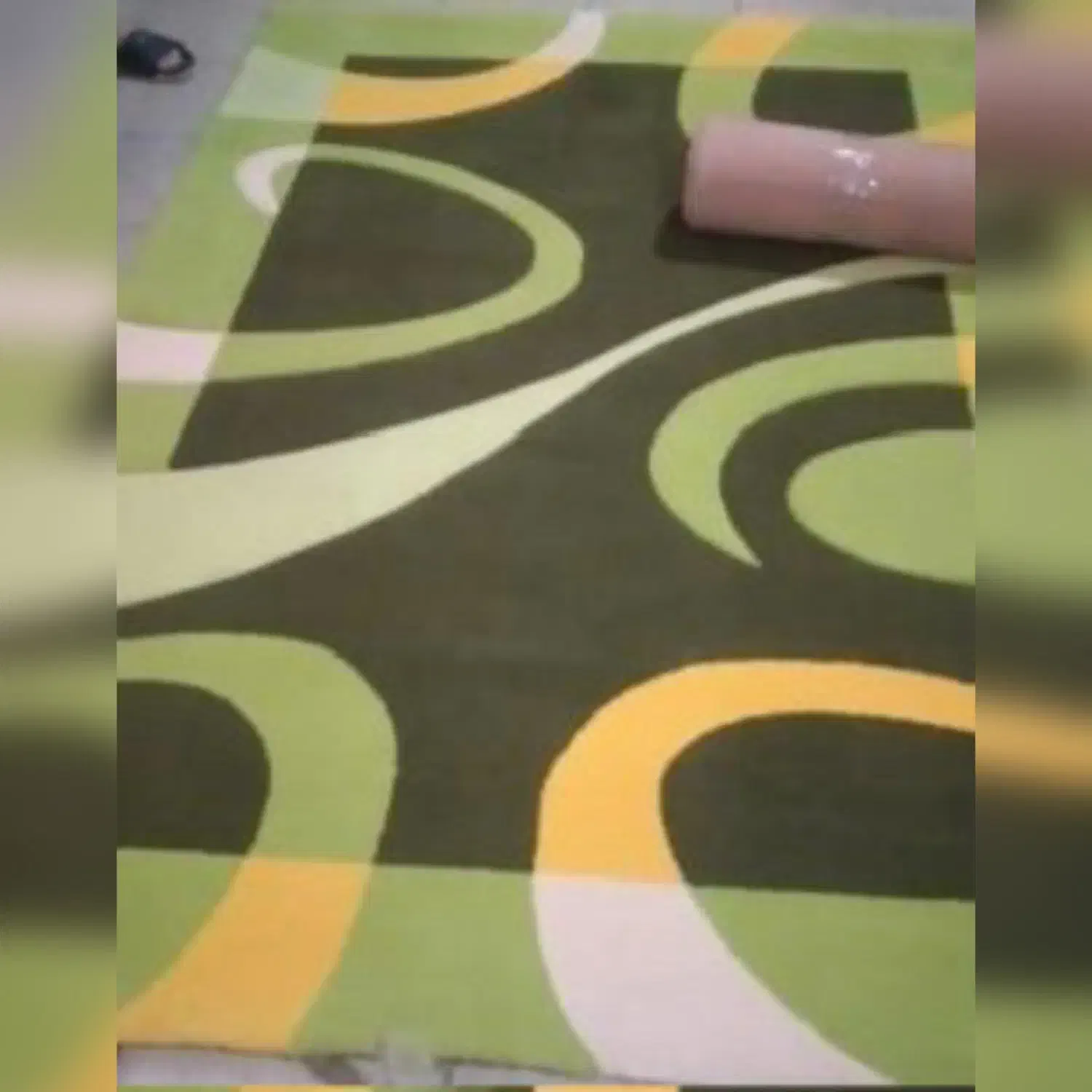 فرش ۴ متری به همراه پرده|فرش|قزوین, |دیوار