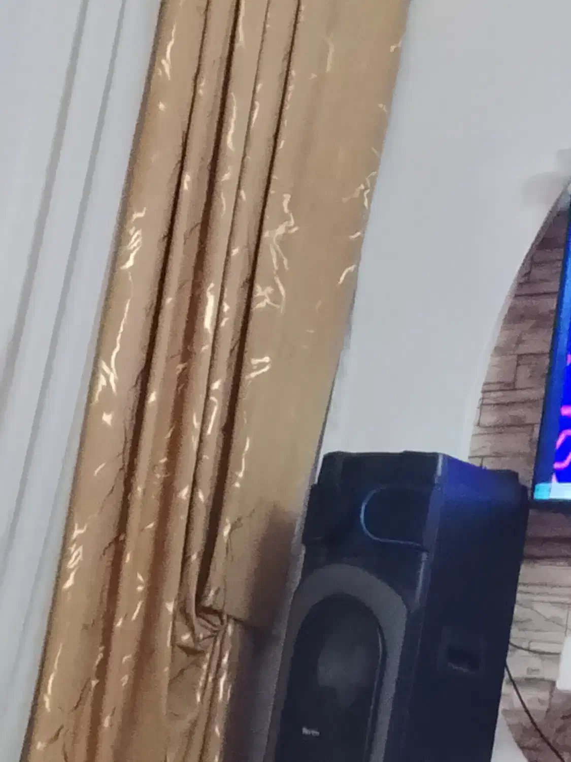 دو طاق شانل طلاکوب|پرده، رانر، رومیزی|بناب, |دیوار