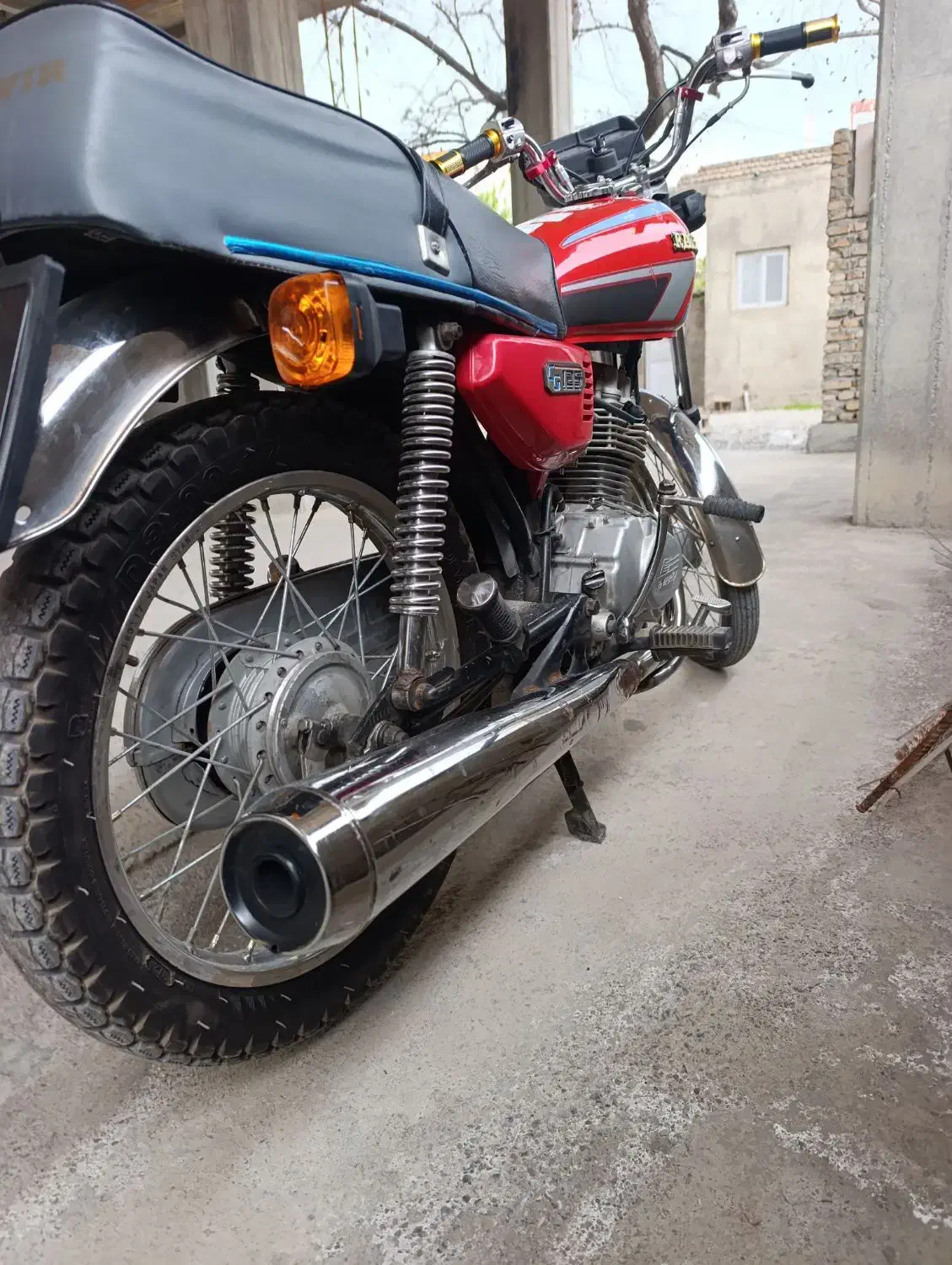 موتور مزایده 125 بوش 200|موتورسیکلت|آق قلا, |دیوار