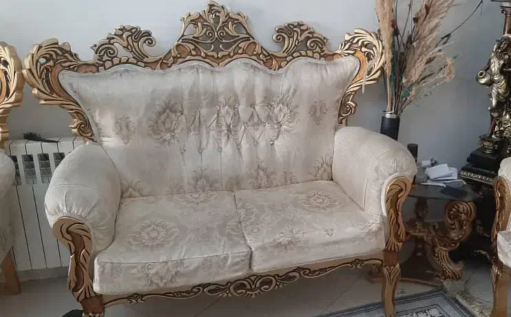 مبل سلطنتی ۷ نفره|مبلمان خانگی و میز عسلی|تهران, مطهری|دیوار