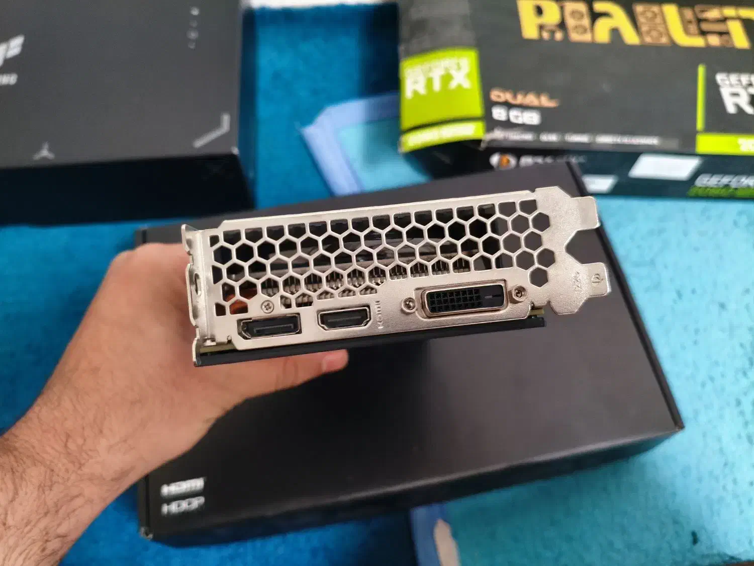 گرافیک 2060 سوپر Palit|قطعات و لوازم جانبی رایانه|شیراز, کوشک میدان|دیوار