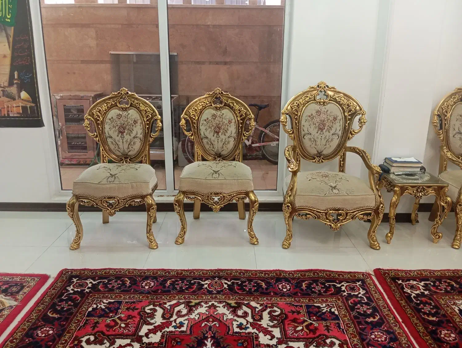 مبل سلطنتی|مبلمان خانگی و میز عسلی|قم, شهرک امام حسن|دیوار
