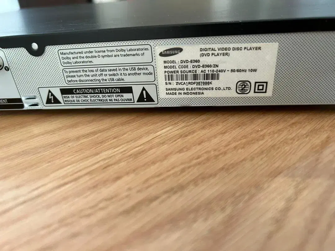 دی وی دی پلیر سامسونگ فلش خور DVD PLAYER  Samsung|پخش‌کننده DVD و ویدیو|تهران, پونک|دیوار