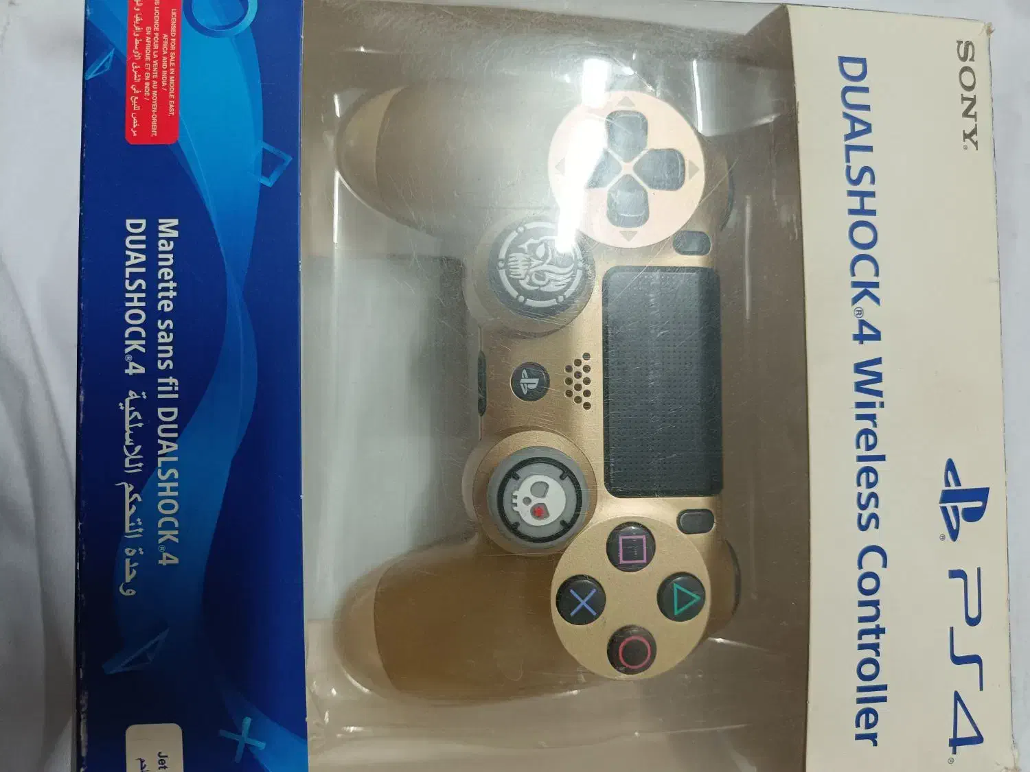 دسته طلایی ps4اصلی|کنسول، بازی ویدئویی و آنلاین|کرمان, |دیوار