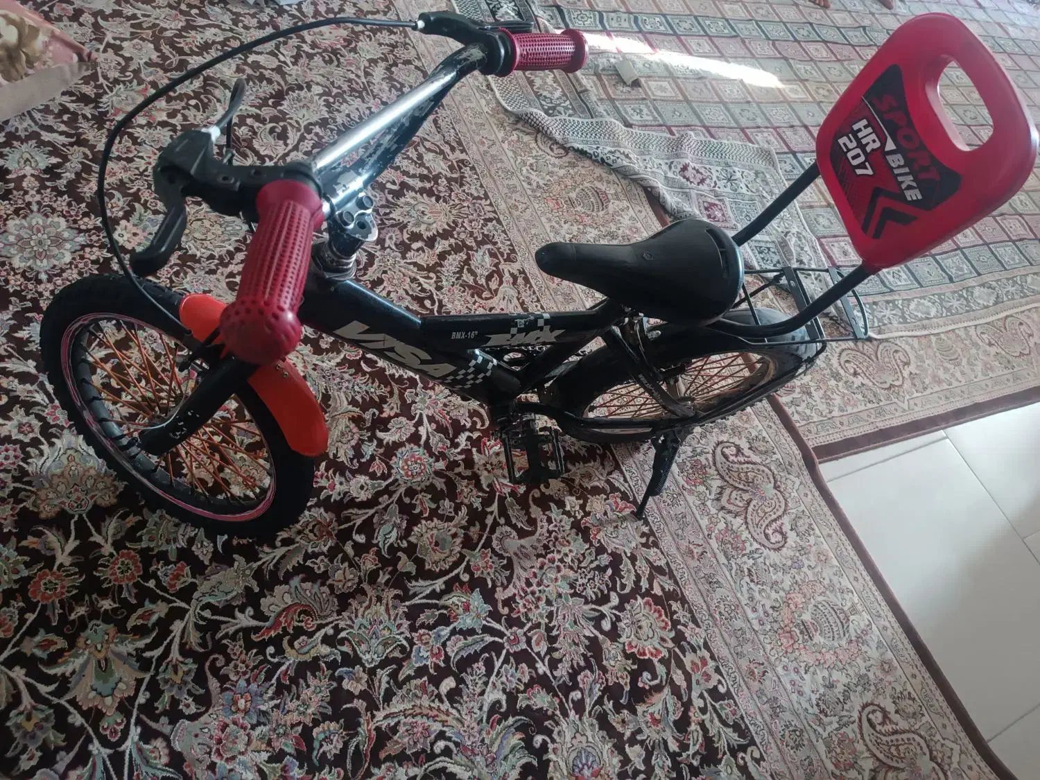 دوچرخه سایز 16|دوچرخه، اسکیت، اسکوتر|بومهن, |دیوار