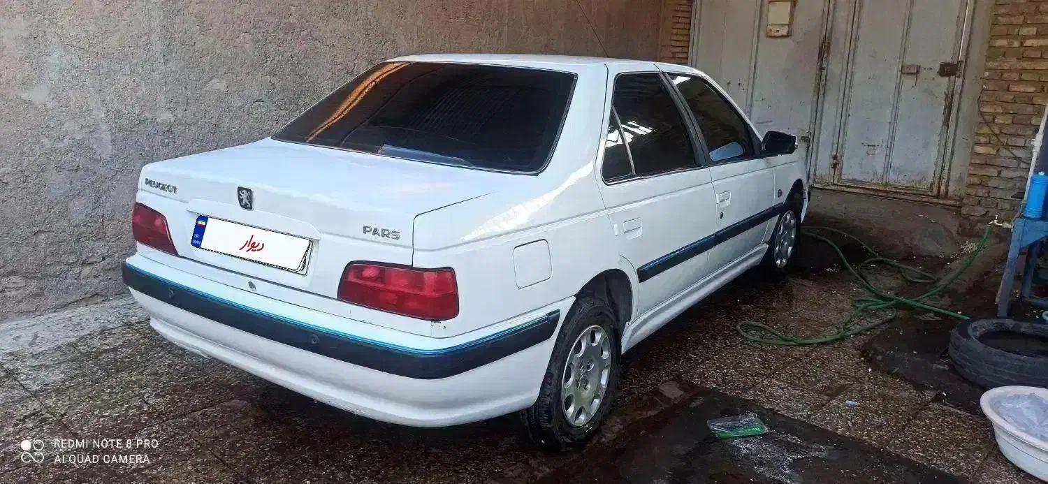 پارس 92 بی رنگ دوگانه|خودرو سواری و وانت|رفسنجان, |دیوار