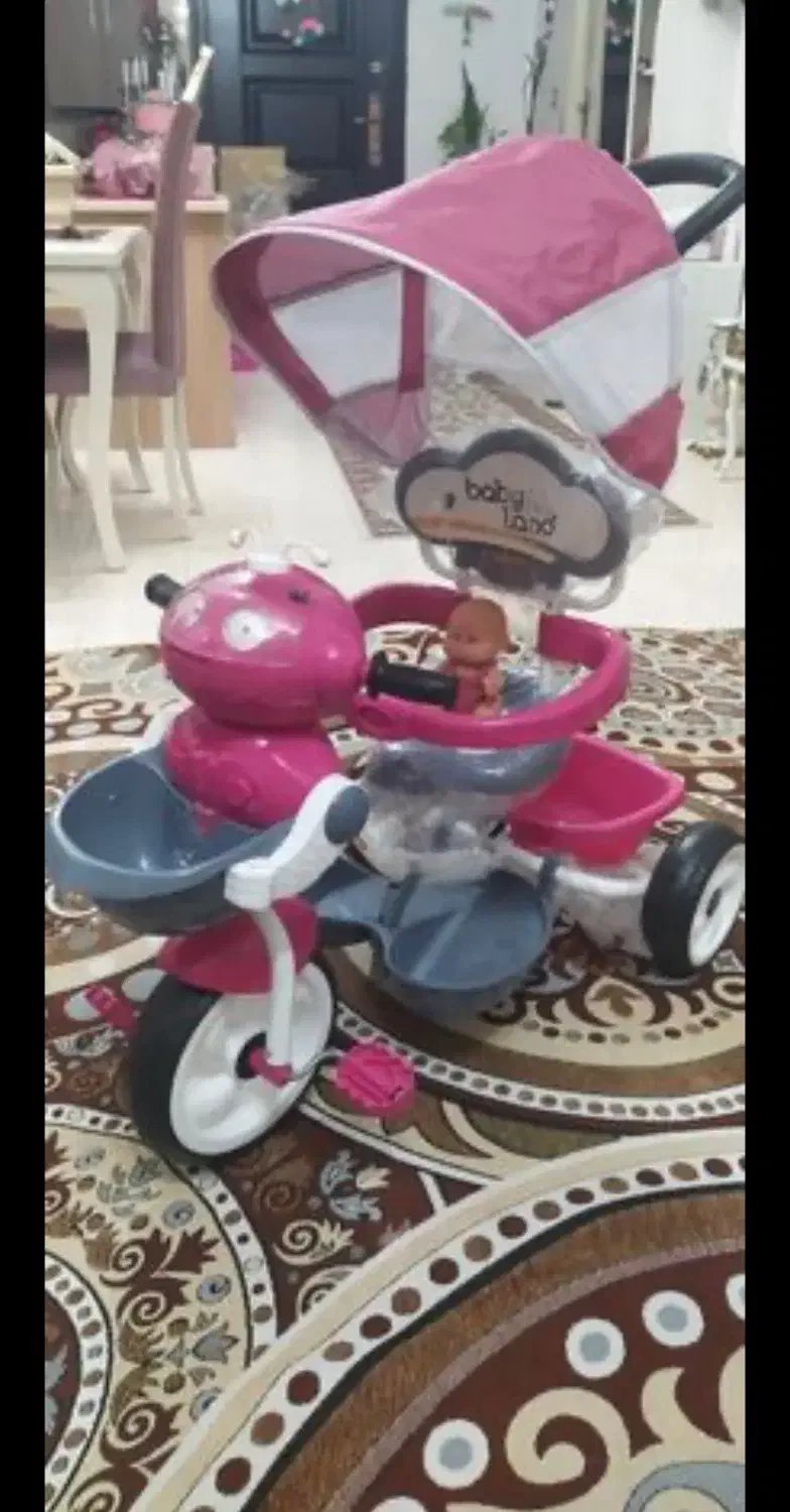 سه چرخه بی بی لند|دوچرخه، اسکیت، اسکوتر|تهران, دبستان|دیوار