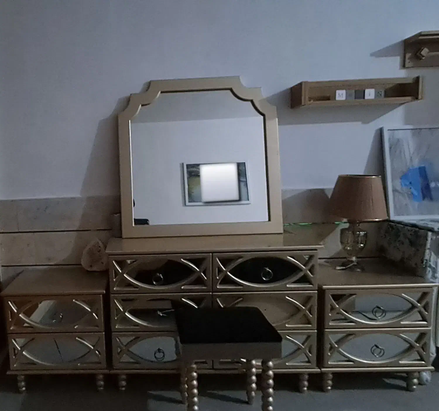 تخت خواب دونفره|تخت و سرویس خواب|نسیمشهر, |دیوار