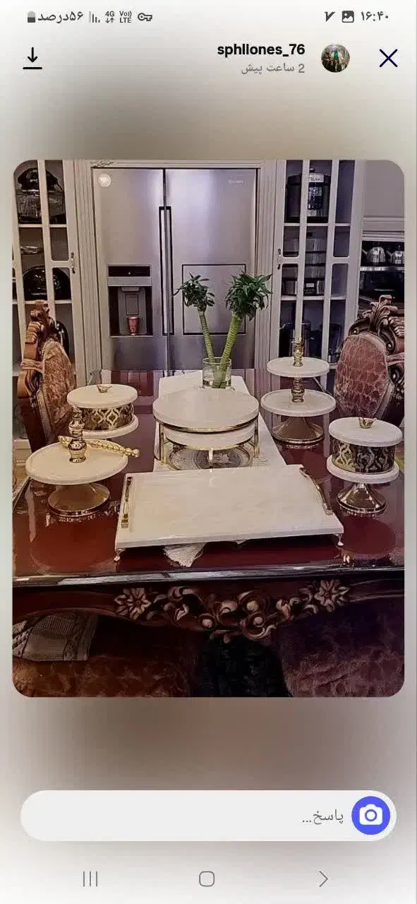 سرویس پذیرایی ۷ تیکه|ظروف سرو و پذیرایی|خرم‌آباد, |دیوار