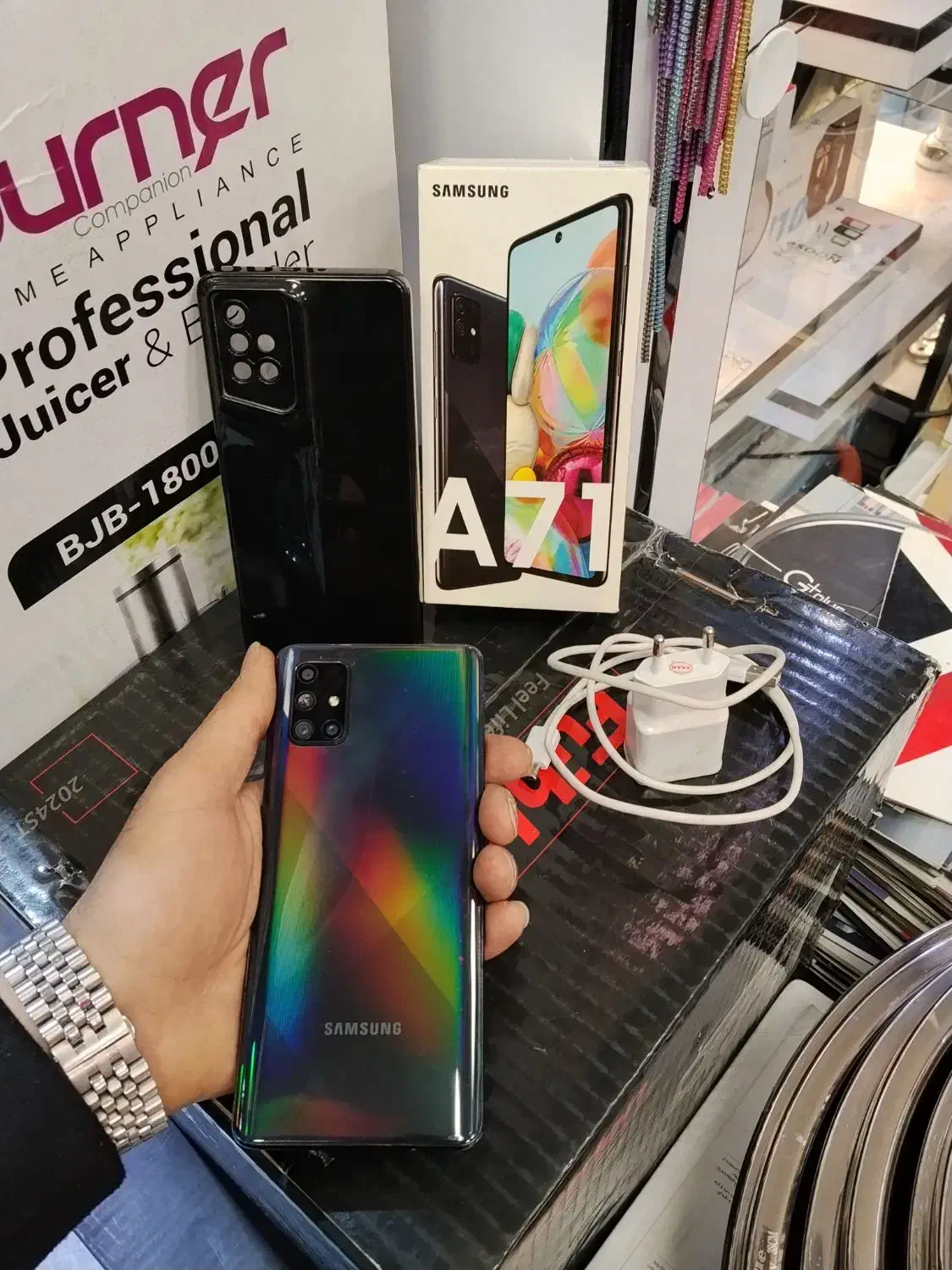 گوشی سامسونگA71/حافظه128رام8/موبایل مختاری|موبایل|قرچک, مهدیه|دیوار