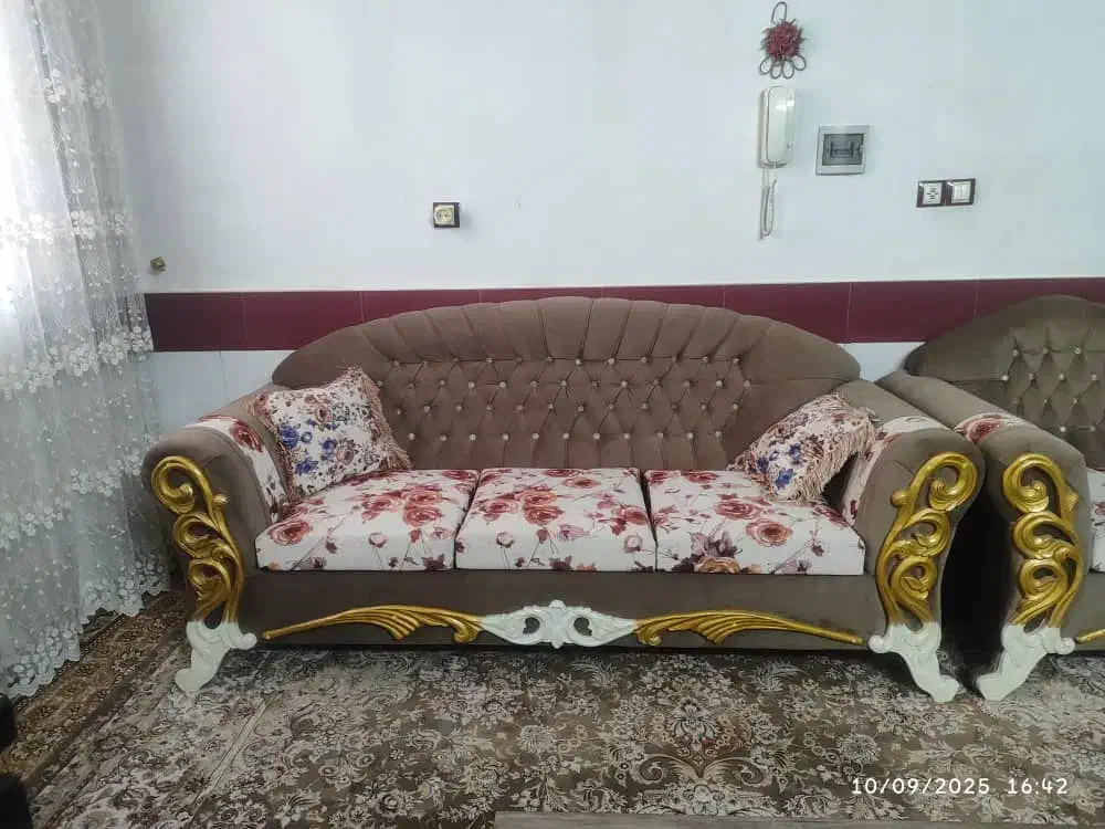 مبل ۷ نفره|مبلمان خانگی و میز عسلی|اقبالیه, |دیوار