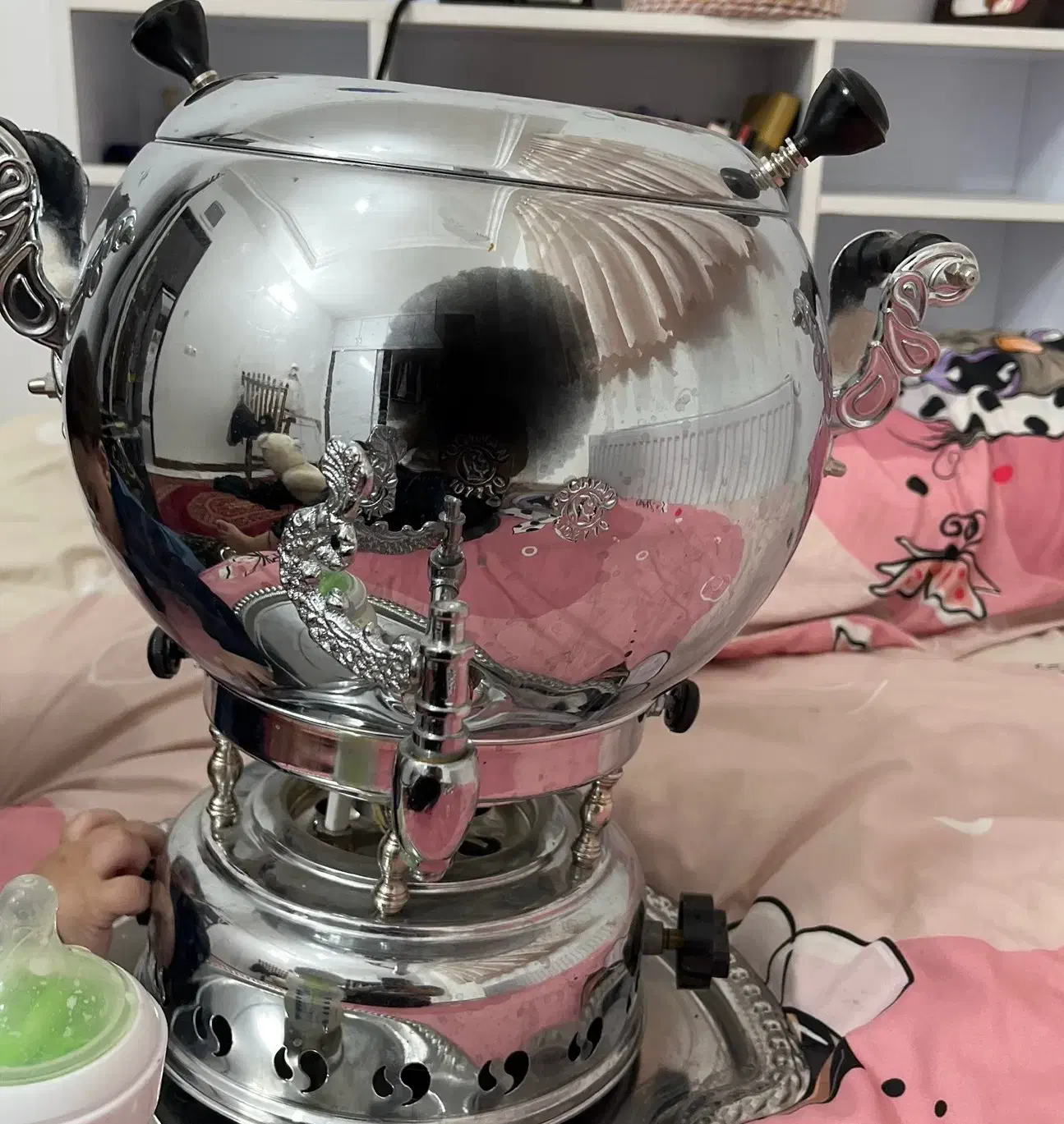 سماور گازی هشت لیتری مارک طغیان فندک دار|سماور، چای‌ساز، قهوه‌ساز|گلپایگان, |دیوار