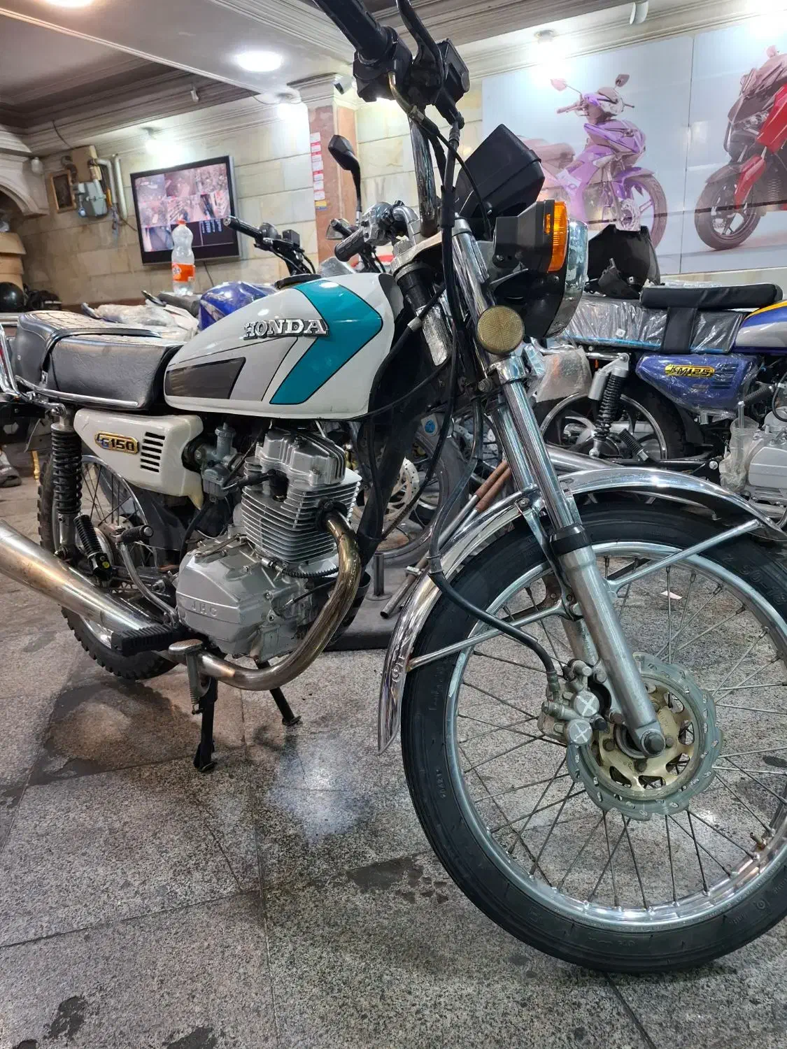 هندا ۱۵۰ استارتی مدل ۹۵ پنج دنده|موتورسیکلت|تهران, هاشمآباد|دیوار