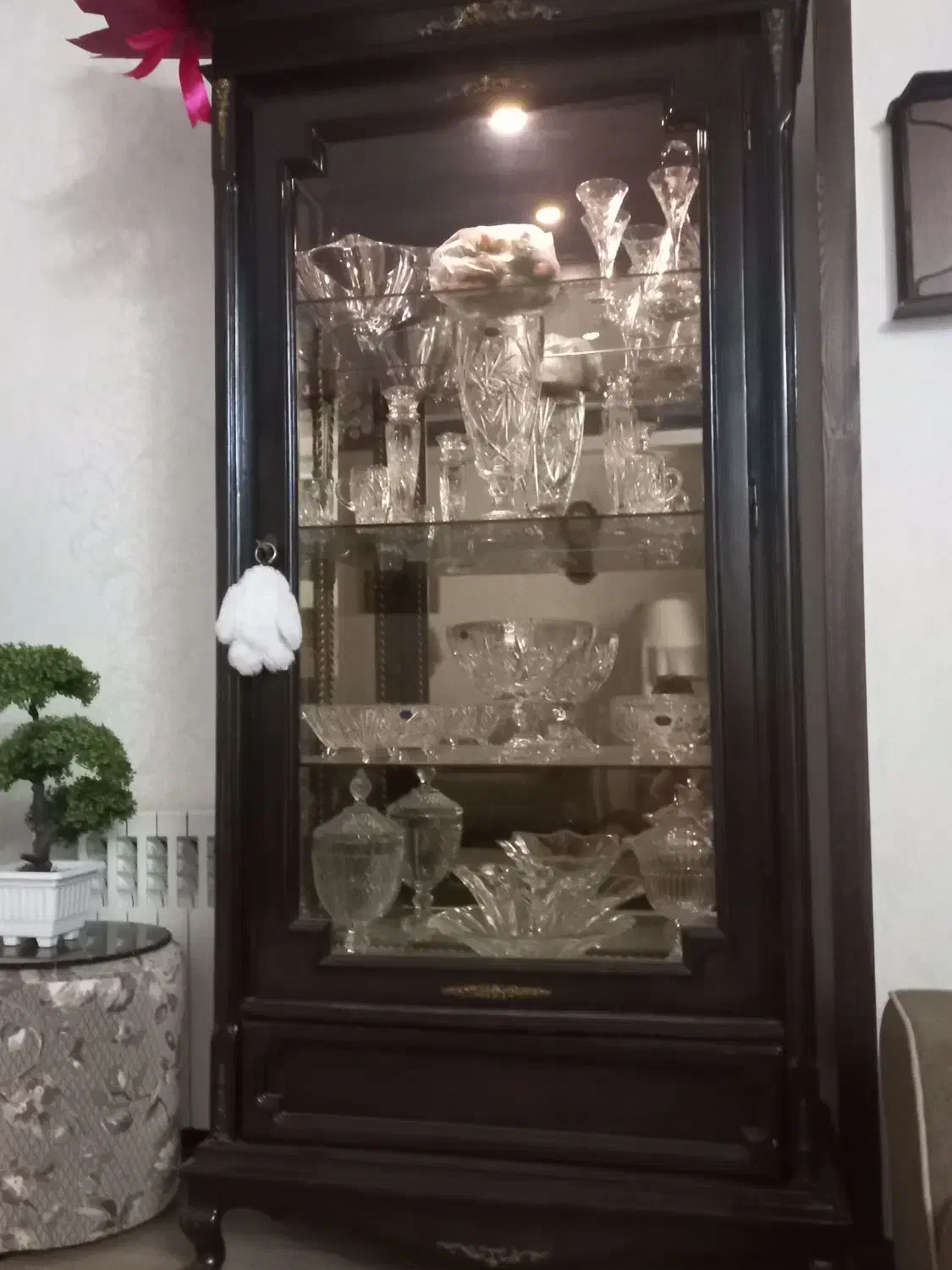 بوفه در حد نو تمام چوب|بوفه، ویترین، کنسول|تهران, سازمان برنامه جنوبی|دیوار