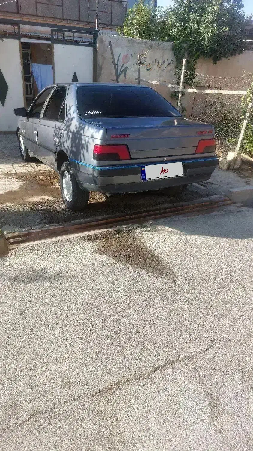 پژو405مدل94خاکستری تک سوز|خودرو سواری و وانت|چرداول, |دیوار