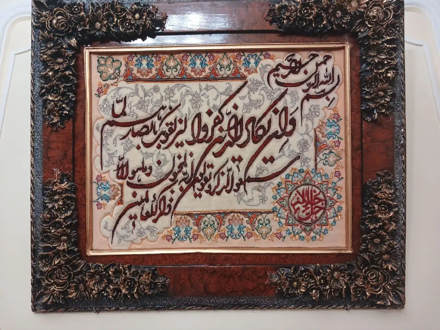 تابلو فرش دستباف بزرگ|تابلو فرش|تبریز, |دیوار