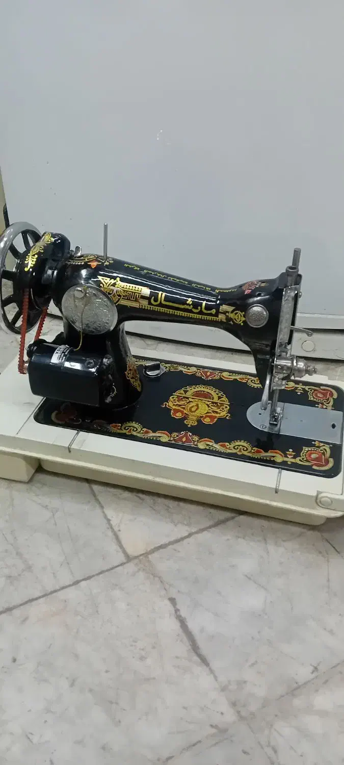 چرخ‌خیاطی مارشال‌برقی|چرخ خیاطی و ریسندگی|تهران, دولاب|دیوار