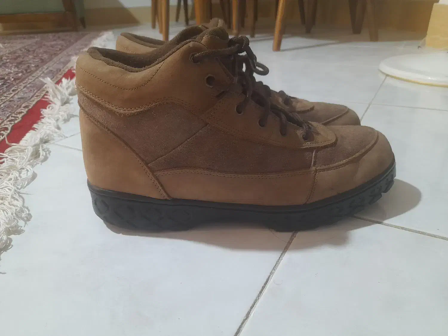 کفش بوت تمام چرم خارجی|کیف، کفش، کمربند|سبزوار, فرهنگیان|دیوار