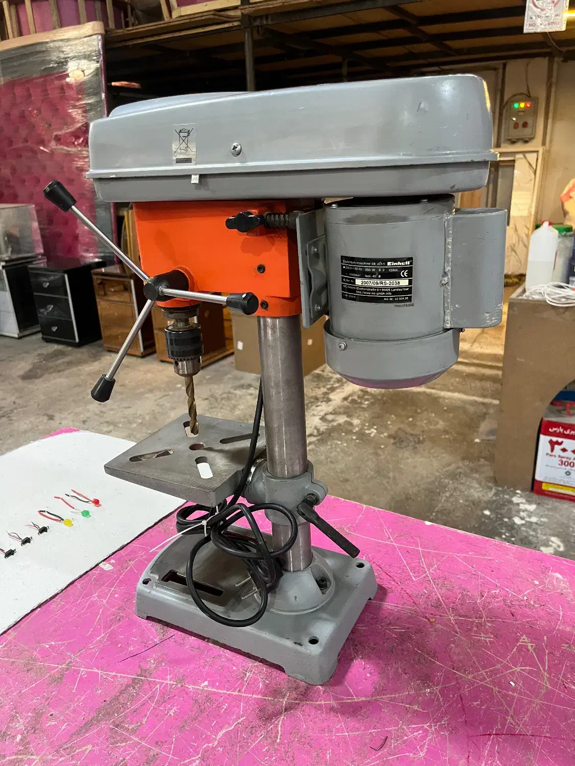 دلر ستونی رومیزی در حد نو|ماشین‌آلات صنعتی|پردیس, شهرک صنعتی خرمدشت فاز ۷|دیوار