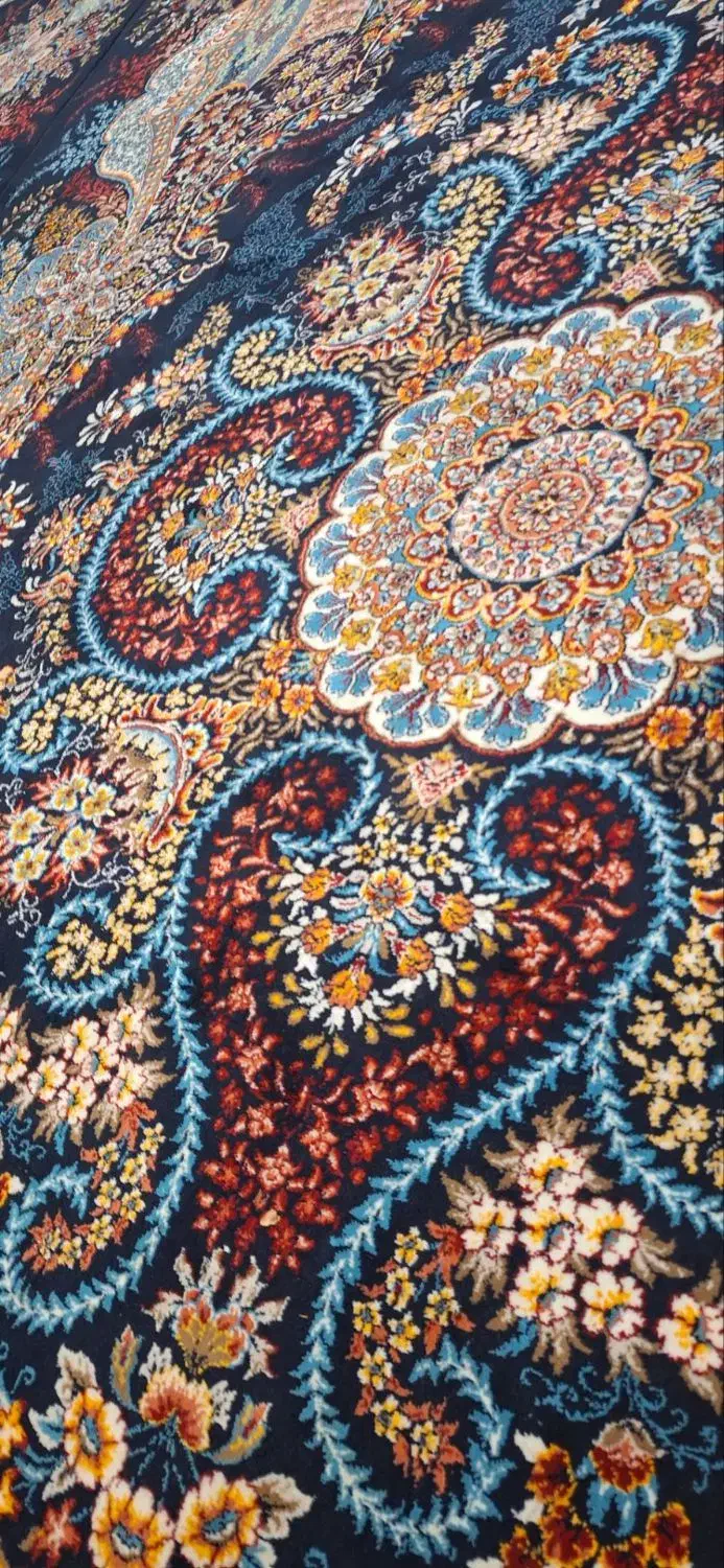 فرش ۱۲ متری و پشتی|فرش|شال, |دیوار