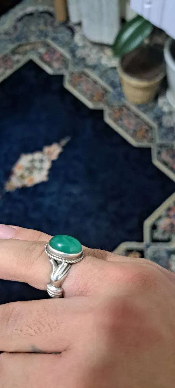 انگشتر عقیق نقره|جواهرات|پاکدشت, شهرک امام رضا|دیوار