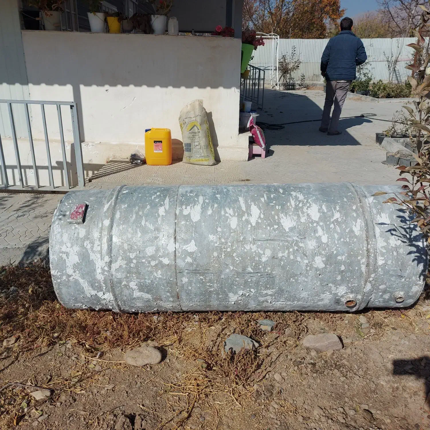 مخزن دوجداره ۵۰۰ لیتری|مصالح و تجهیزات ساختمان|آبسرد, |دیوار