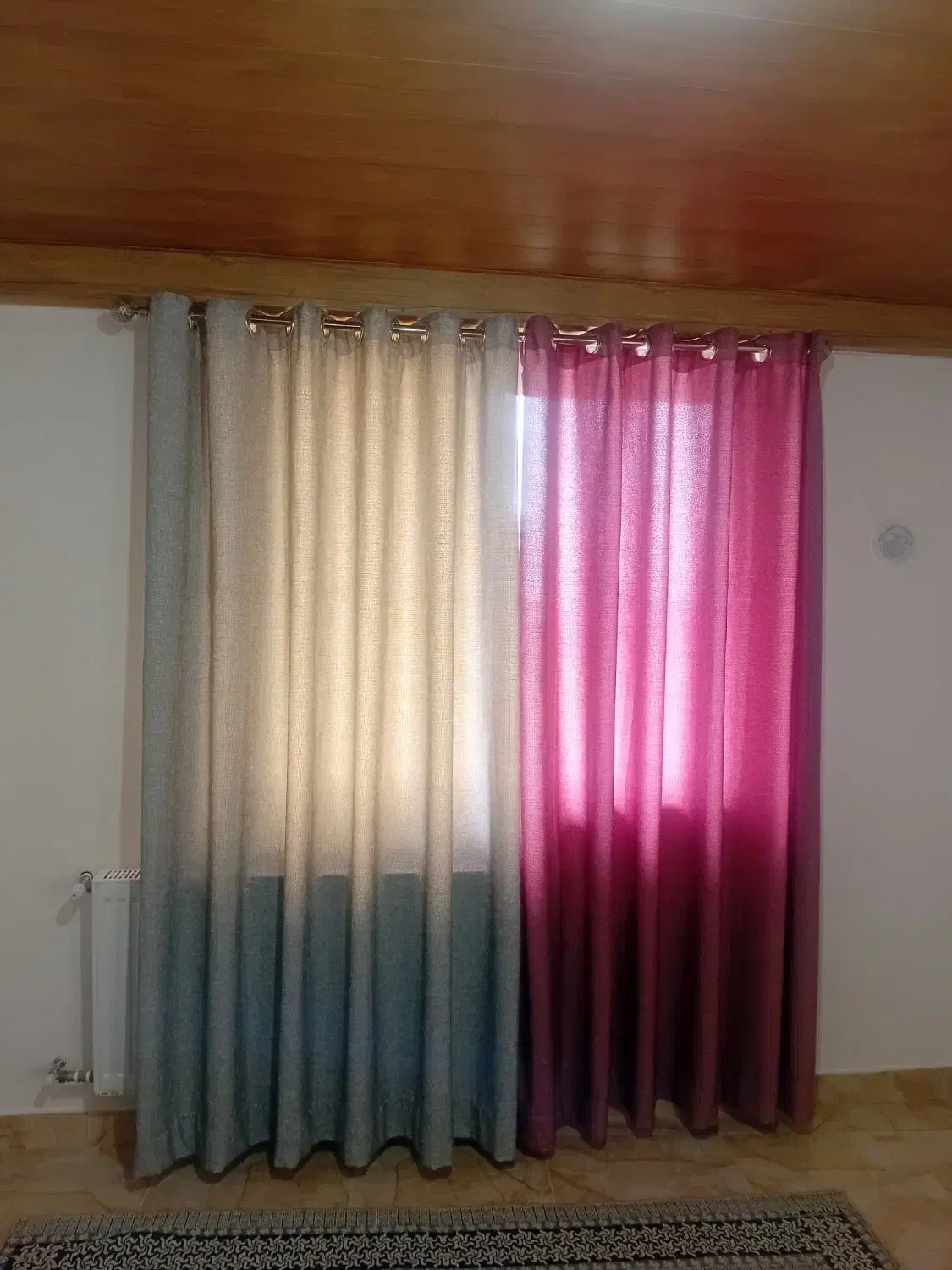 پرده پانچ دورنگ|پرده، رانر، رومیزی|هچیرود, |دیوار